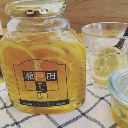 瀬戸田レモン 【防カビ剤不使用、低農薬で作られた国産レモンを蜂蜜に