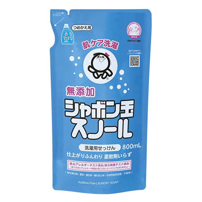 シャボン玉石けん シャボン玉スノ－ル液体つめかえ用 800mL | イオン