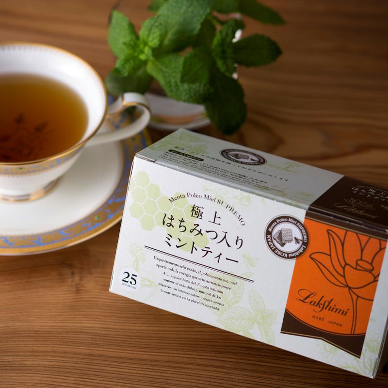 Lakshimi ラクシュミー 極上はちみつ入り ミントティー 1.5g×25袋