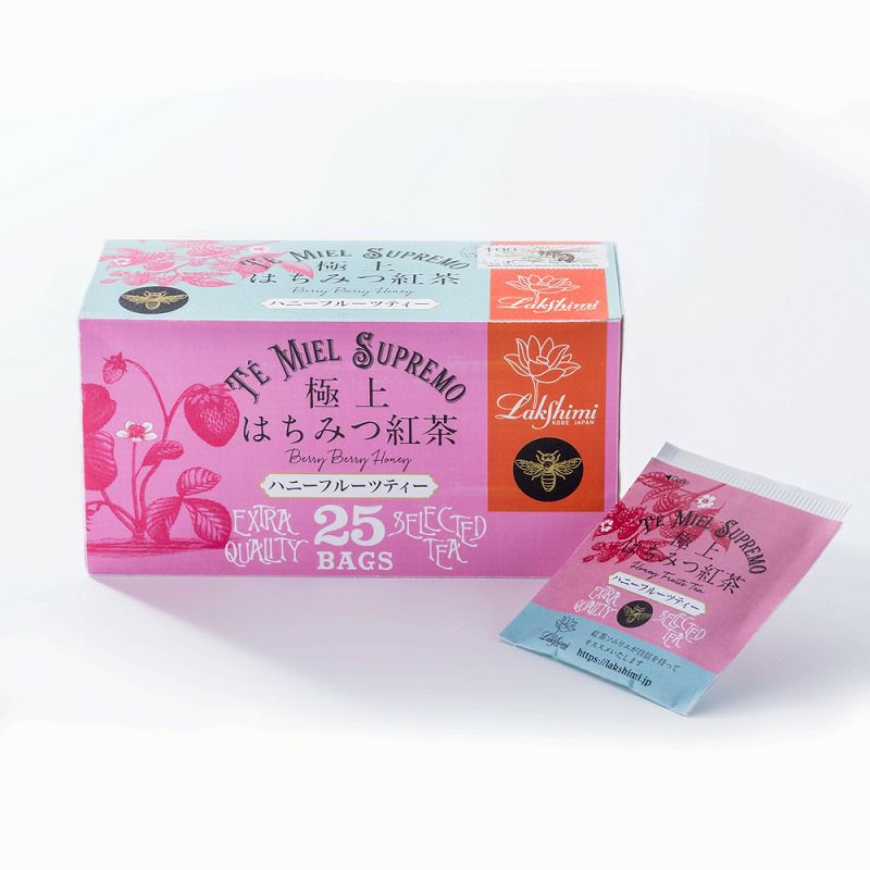 Lakshimi ラクシュミー 極上はちみつ ハニーフルーツティー 25袋