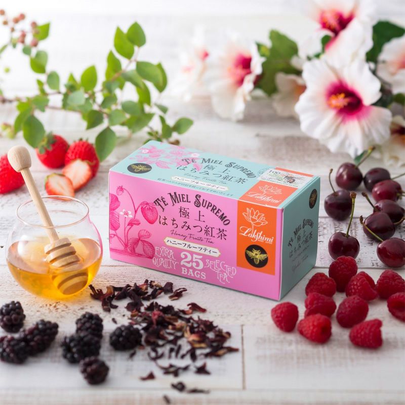 Lakshimi ラクシュミー 極上はちみつ ハニーフルーツティー 25袋
