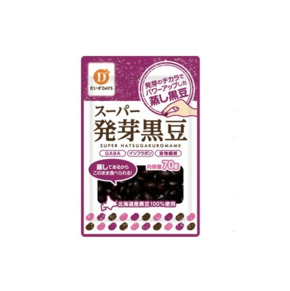 だいずDAYS スーパー発芽黒豆 70g | イオンボディオンラインショップ