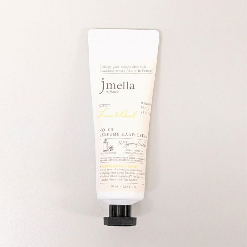 jemella ジェイメラ ライム＆バジル ハンドクリーム 50mL 韓国コスメ
