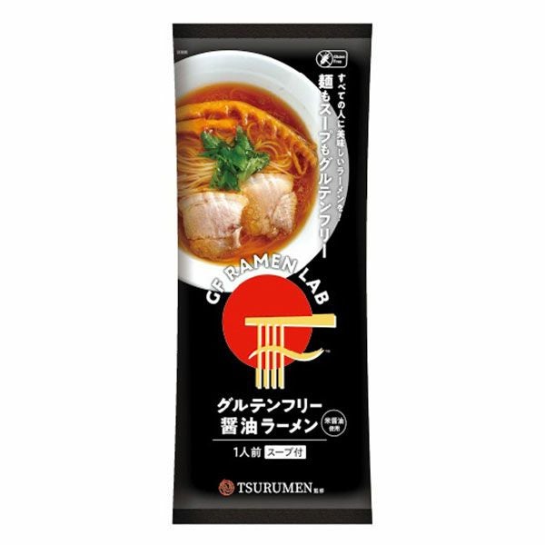 ケンミン食品 GF RAMEN LAB グルテンフリー&醤油ラーメン 136g 一人前
