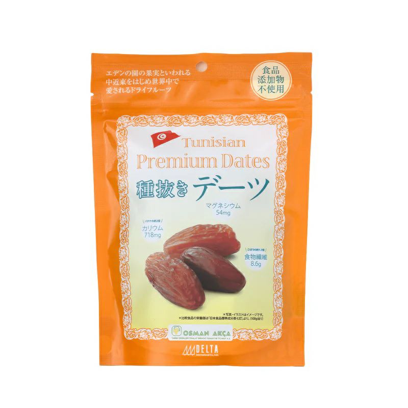 デルタインターナショナル 種抜きデーツ 180g チュニジア | イオン
