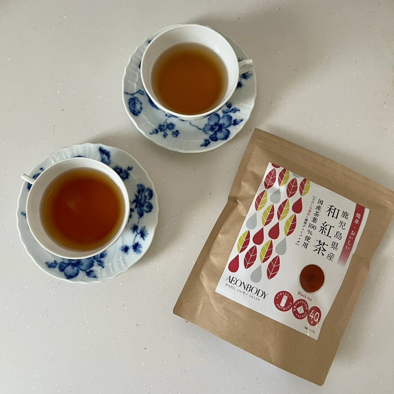 イオンボディオリジナル】 鹿児島県産 和紅茶 3gx40袋 ティーバッグ 水