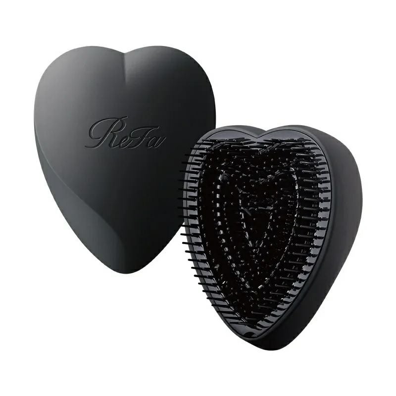 ReFa リファ ハートブラシ マットブラック ヘアブラシ | イオンボディ