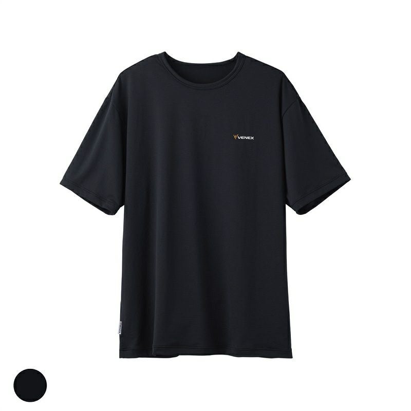 ベネクス　Tシャツ ベネクス VENEX リフレッシュ Tシャツ メンズ ブラック Mサイズ